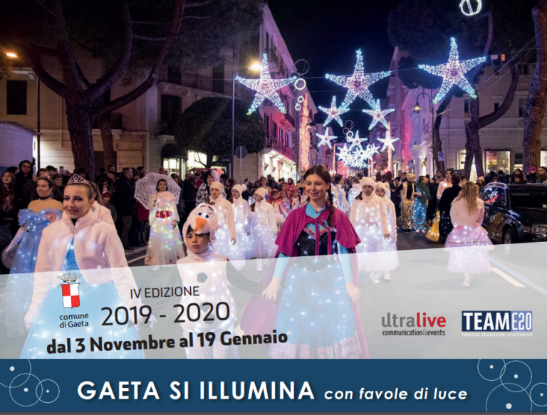 GAETA SI ILLUMINA CON FAVOLE DI LUCE 2019-2020