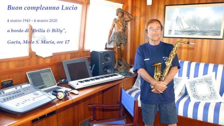 4 marzo, buon compleanno Lucio. Ricordando Lucio Dalla a bordo del suo yacth “Brilla & Billy