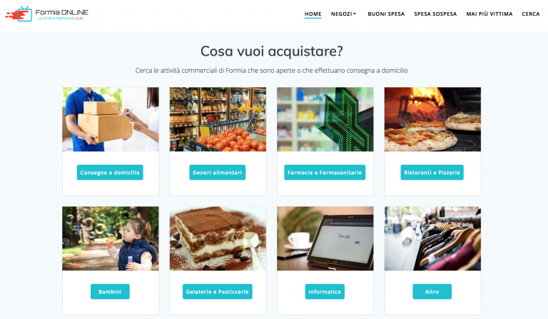 Formiaonline.it il portale che avvicina i cittadini alle attività del territorio formiano