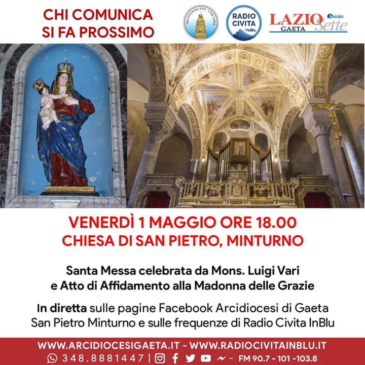 COVID-19: MINTURNO SI AFFIDA ALLA MADONNA DELLE GRAZIE