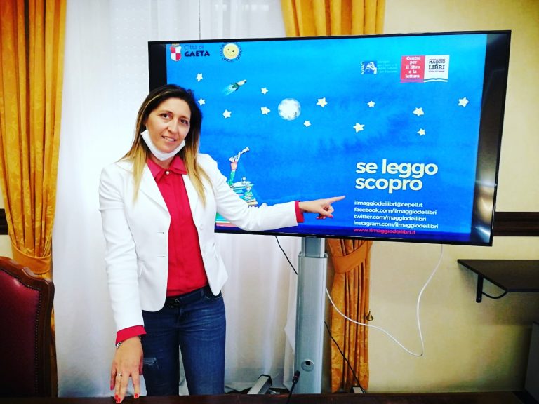 Il Comune di Gaeta si unisce all’Associazione “Ernesto” per il “Maggio dei Libri”