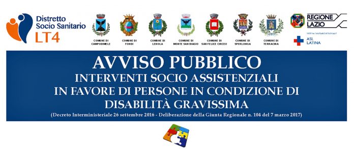 Manifesto informativo disabilità gravissima 2020