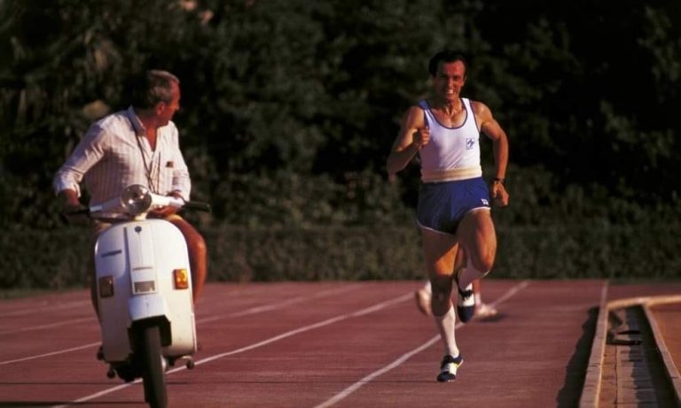 FORMIA: UN MURALES A RICORDO DI PIETRO MENNEA NELLA VILLA COMUNALE