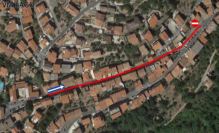 VIABILITA’ A LENOLA: CON I NUOVI SENSI UNICI MAGGIORE SICUREZZA, PIU’ PARCHEGGI E MENO TRAFFICO