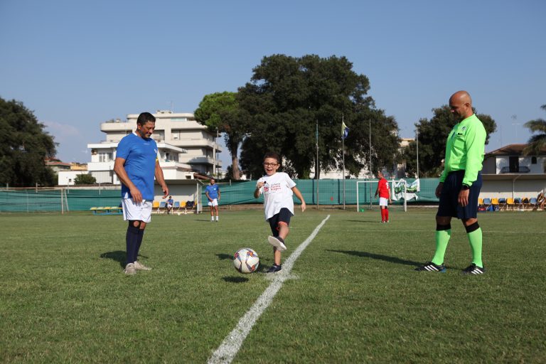 UNA PARTITA PER LA RICERCA, IN GOL CONTRO LA DISTROFIA MUSCOLARE