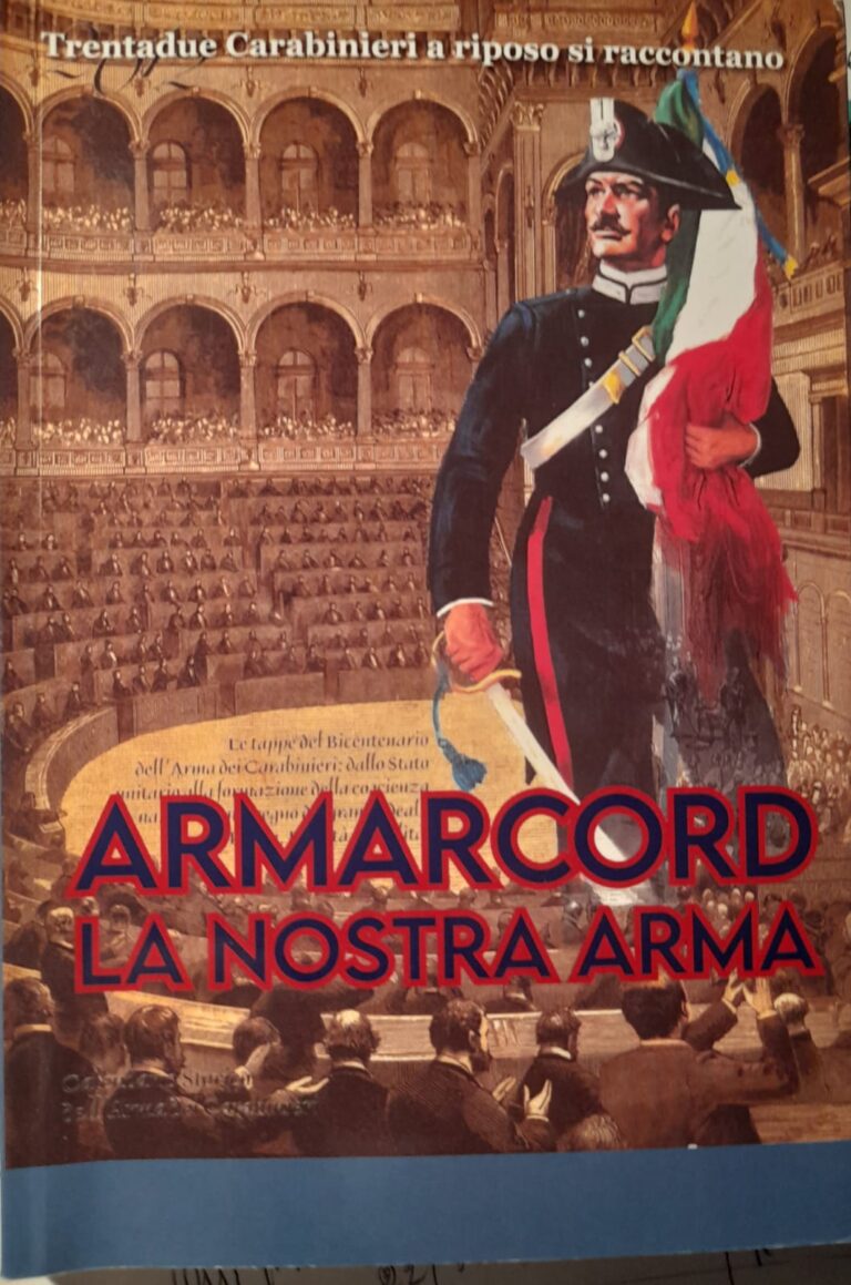 CARABINIERI: TRENTADUE RACCONTI SCRITTI CON GLI ALAMARI, LISETTI PRESENTA GOVONI