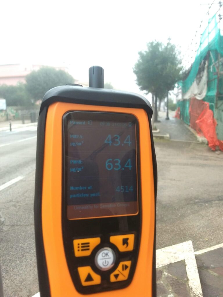 MINTURNO: LEGAMBIENTE MONITORA L’INQUINAMENTO ATMOSFERICO SULLA VIA APPIA