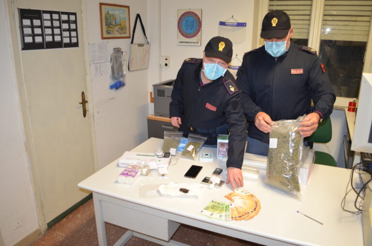 MACEDONE QUARANTENNE ARRESTATO IN FLAGRANZA DALLA POLIZIA, SPACCIO DI DROGA