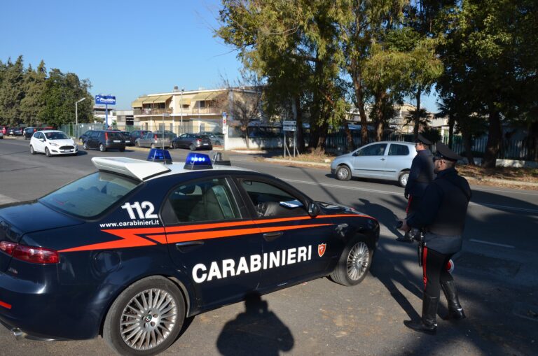 GIOVANE DI 29 ANNI DAI DOMICILIARI AL CARCERE DOPO PERQUISIZIONE DEI CARABINIERI