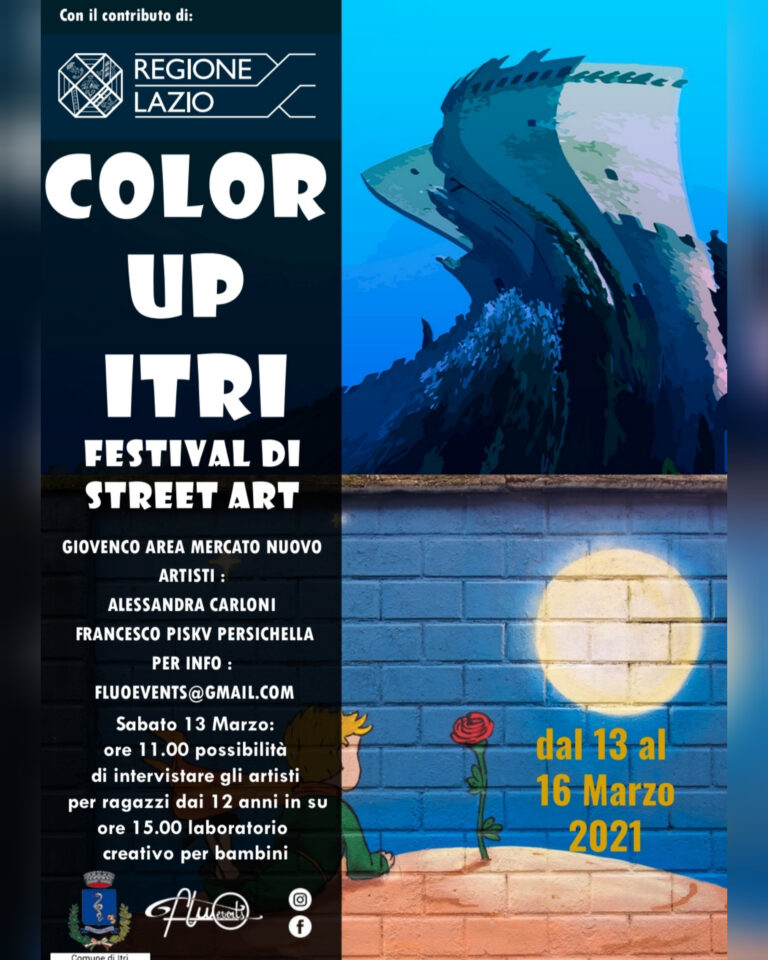 COLOR UP ITRI 2021 – DAL 13 AL 16 MARZO