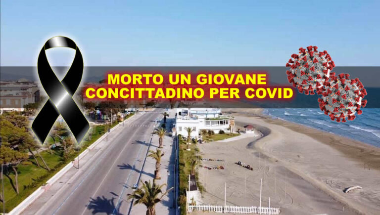 MINTURNO, CORONAVIRUS: DECEDUTO UN GIOVANE CONCITTADINO DI 31 ANNI