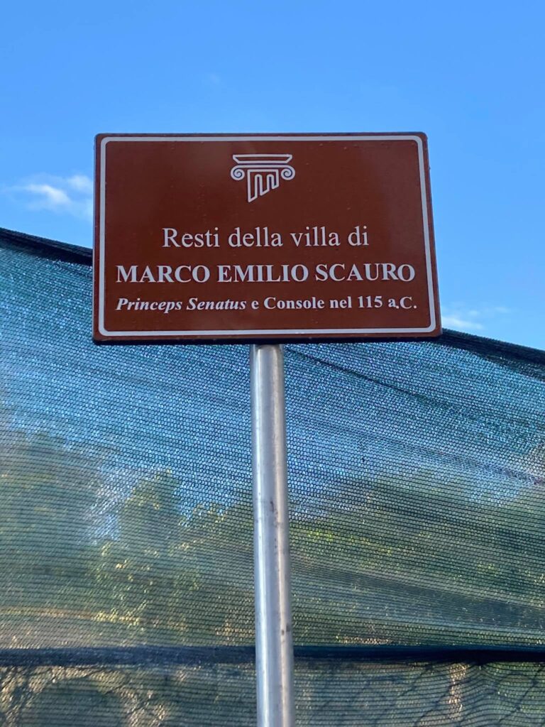 Scauri e Marco Emilio Scauro, un connubio contestato dalla storia?