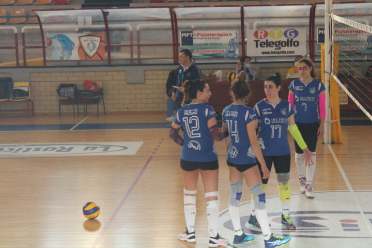Il Consorzio Golfo Pontino Volley perde per 3 a 0 contro la Del Prete Virtus Volley Latina