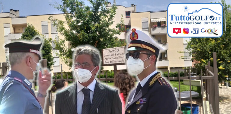 Itri – Inaugurata la nuova villa comunale intitolata agli eroi Giovanni Falcone e Paolo Borsellino