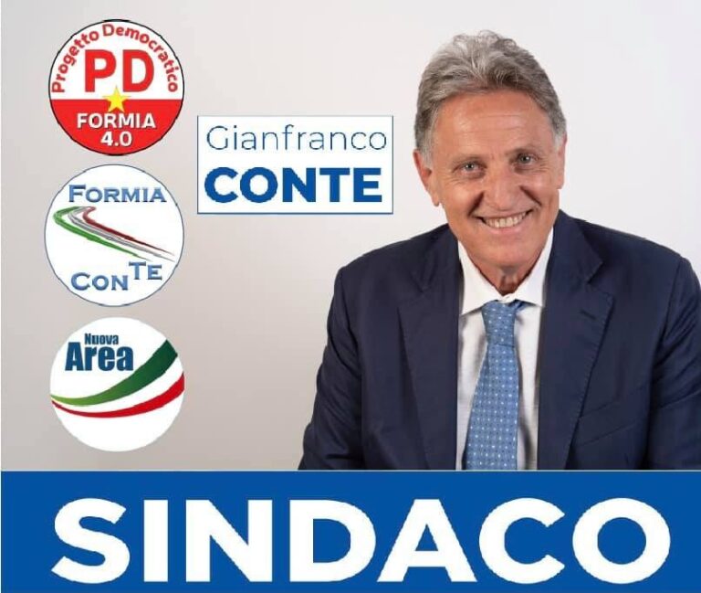 Formia, Conte – Tutti i candidati delle tre liste