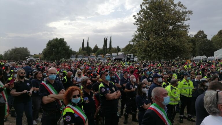 Giornata del ringraziamento dei volontari di protezione civile: presente anche la Città di Fondi