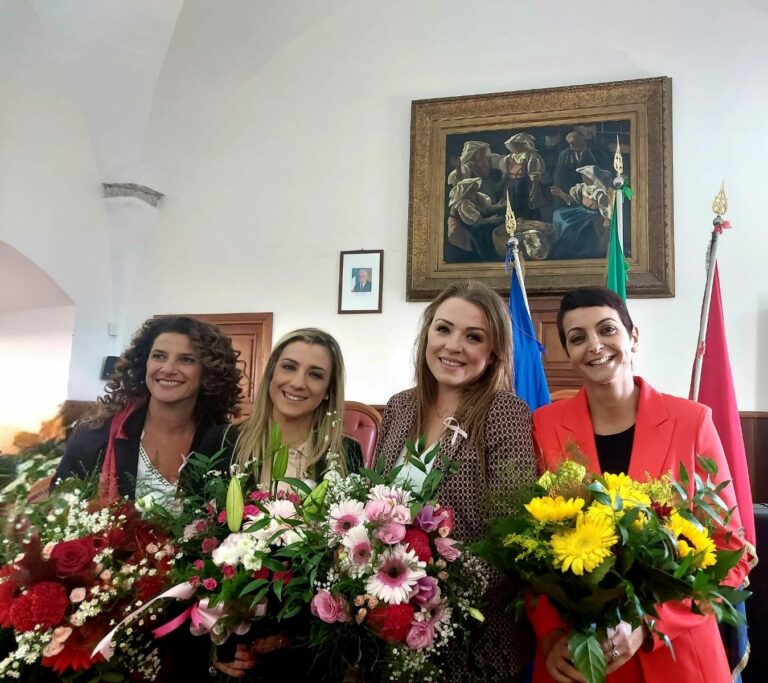 Minturno: Gioco di squadra dei 4 assessori donne per la Giornata contro la violenza sulle donne