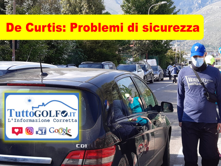 Formia, De Curtis: Ancora problemi di sicurezza