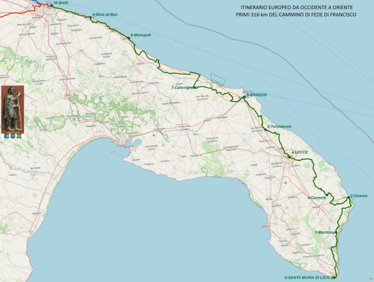 Fondi, Via Francigena: In arrivo il pellegrino Francisco Sancho