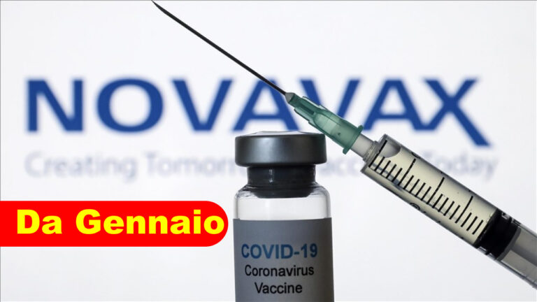 Novavax: disponibile in Italia da gennaio