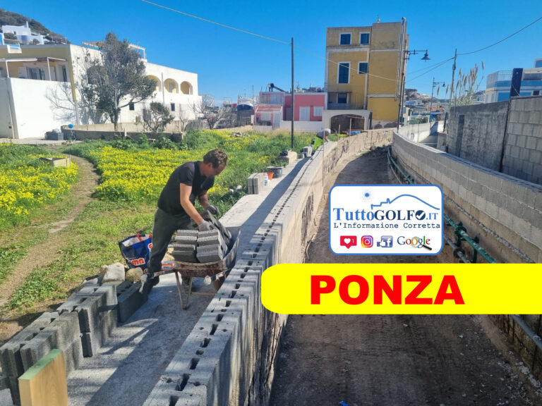 Ponza, Santa Maria: iniziati i lavori