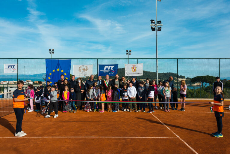 Gaeta, Cittadella del tennis: l’inaugurazione