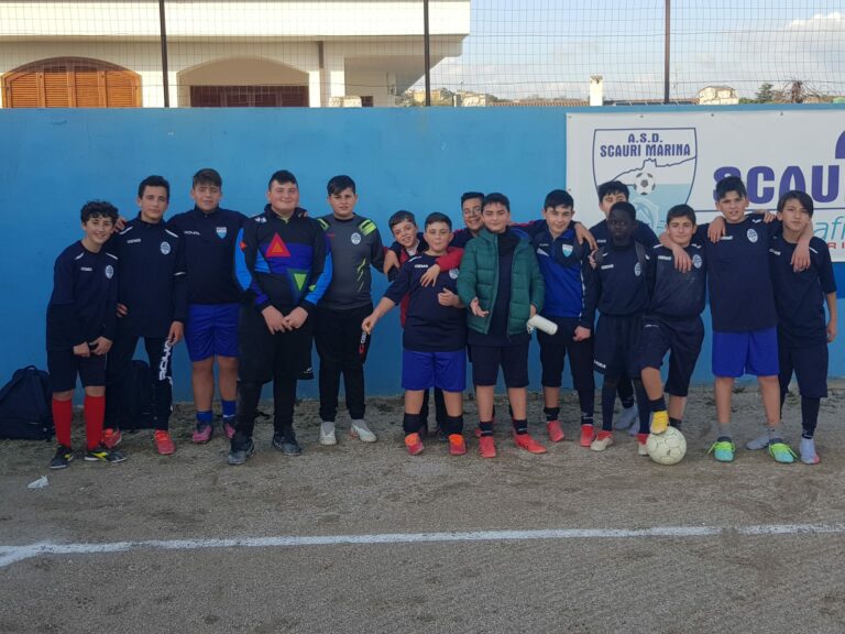 ASD Scauri Marina Categoria Esordienti conquista la quarta vittoria consecutiva sul campo amico