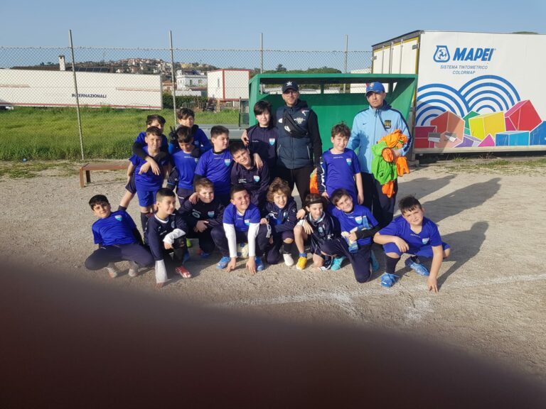 ASD Scauri Marina si esibisce con i suoi della Categoria Pulcini, confrontandosi con i coetanei del Castelforte