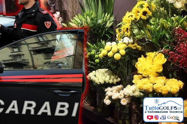 Santi Cosma e Damiano, furto al negozio Rossillo e Fiori