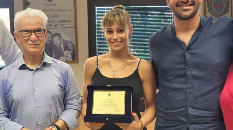 Fondi: premiata Alessia Pecchia