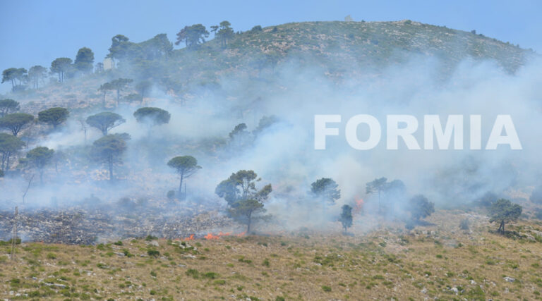 Formia incendi: subito prevenzione e il disinnesco