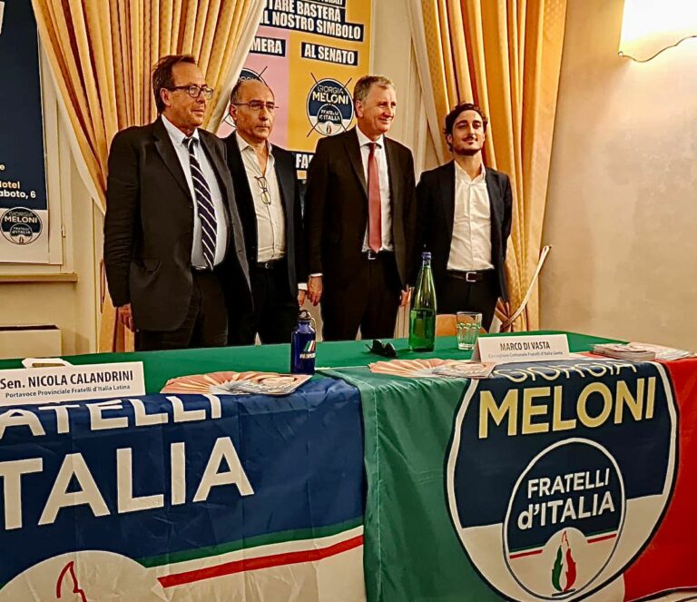 A Gaeta sorprende Fratelli D’Italia
