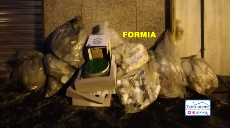 Formia, ispettori ambientali al lavoro