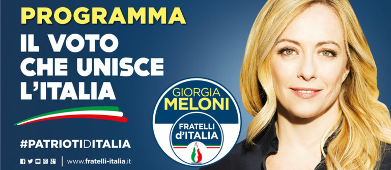 Minturno: Fratelli d’Italia incontra i cittadini in piazza Annunziata presso un gazebo domenica mattina 18 settembre