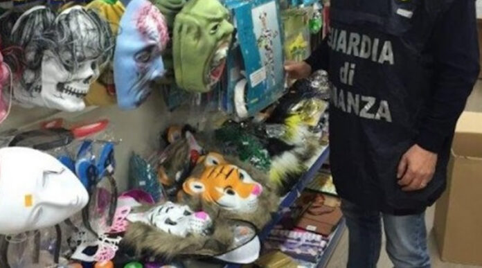 finanza contraffazione giocattoli