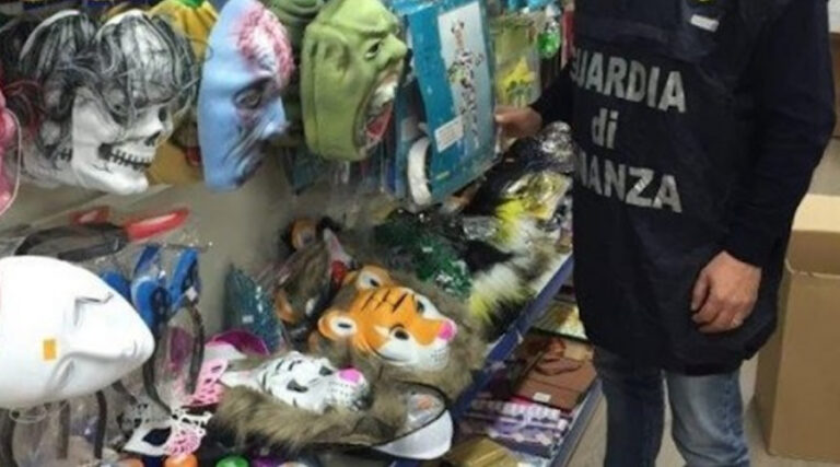 Guardia di Finanza, Contraffazione: sequestrati 16,7 milioni di falsi (principalmente giocattoli)