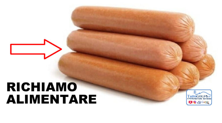 I wurstel oggetto del richiamo alimentare