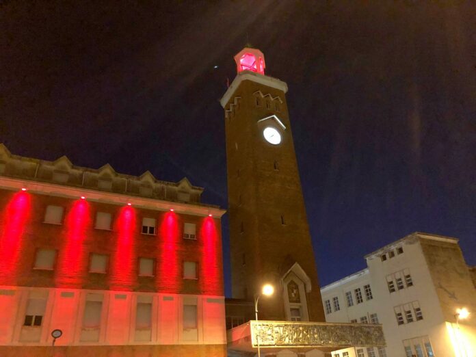 Palazzo Comunale rosso