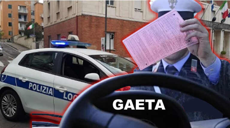 Gaeta: Vigili che multano vigili. E’ successo ancora
