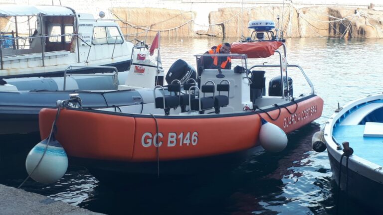Un nuovo battello per la Guardia Costiera di Ventotene