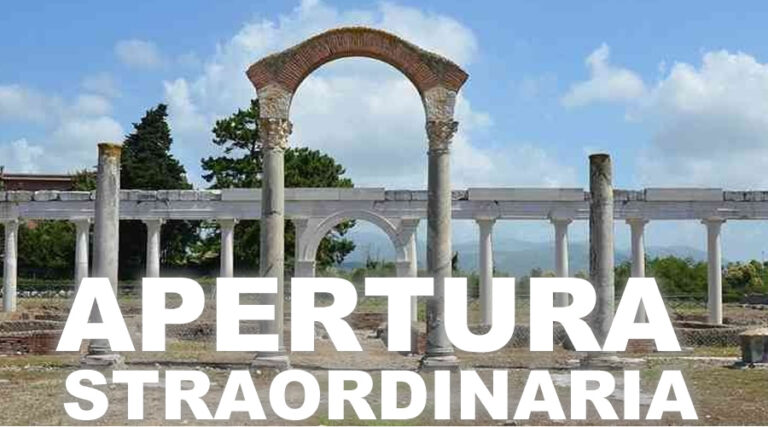 1 Gennaio, apertura straordinaria del Comprensorio Archeologico di Minturno