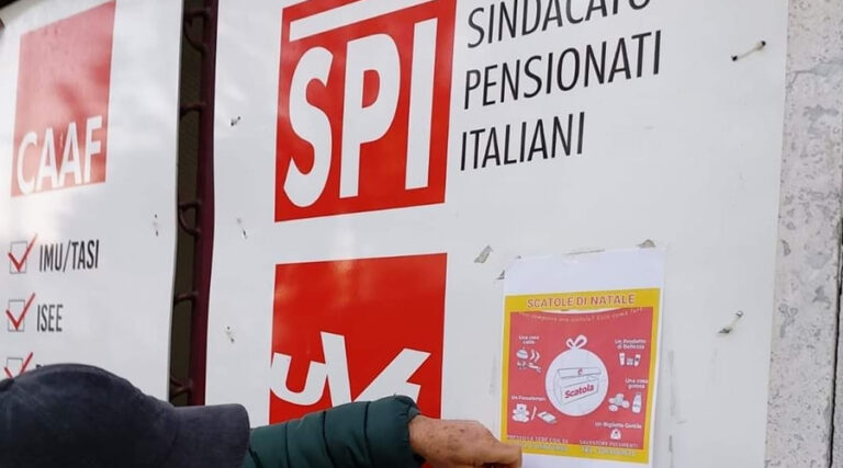 CGIL SPI, Scatole di Natale: l’iniziativa