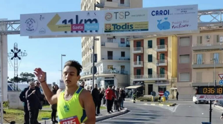 Gara podistica Gaeta-Formia: hanno partecipato in 600