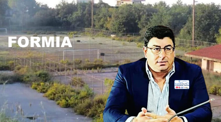 Formia: Lavori di messa in sicurezza del campo sportivo “San Nicola” di Castellonorato