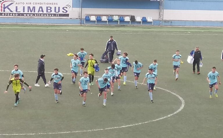 Under 16: Insieme Formia sconfigge 3 a 1 ASD Lupa Frascati