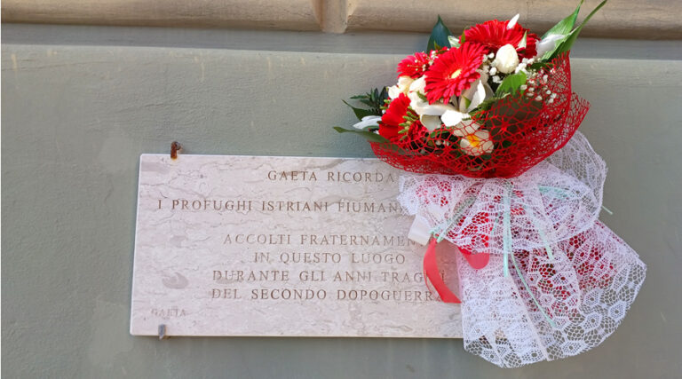 Gaeta non dimentica la tragedia della Foibe