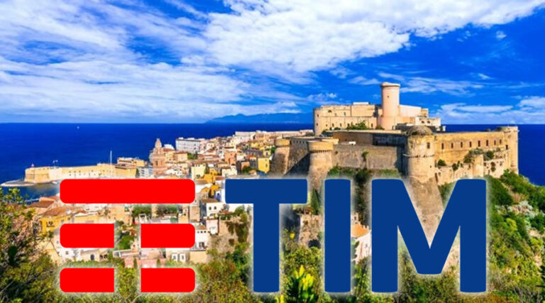 TIM: arriva la fibra ottica ultra veloce a Gaeta