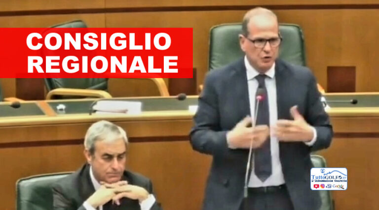 Consiglio regionale: l’intervento di Mitrano