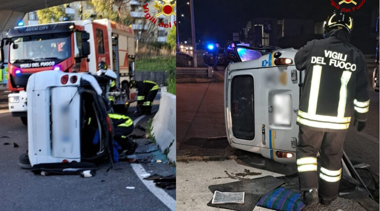 Due paurosi incidenti a distanza di poche ore