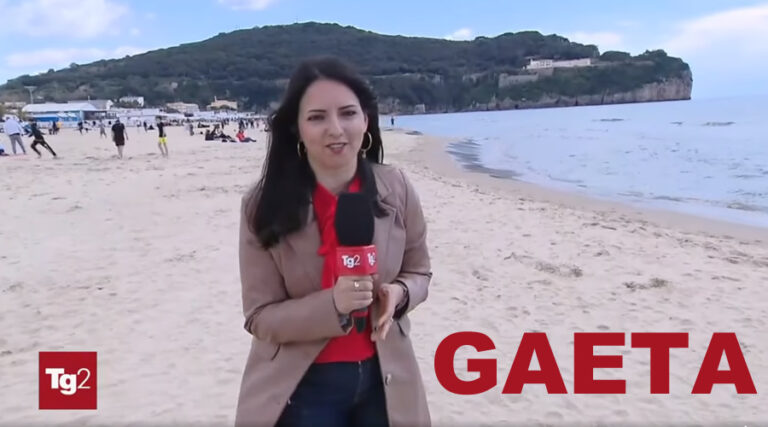 Gaeta, punto di riferimento giornalistico per le mete turistiche italiane. Ieri il servizio di RAI 2